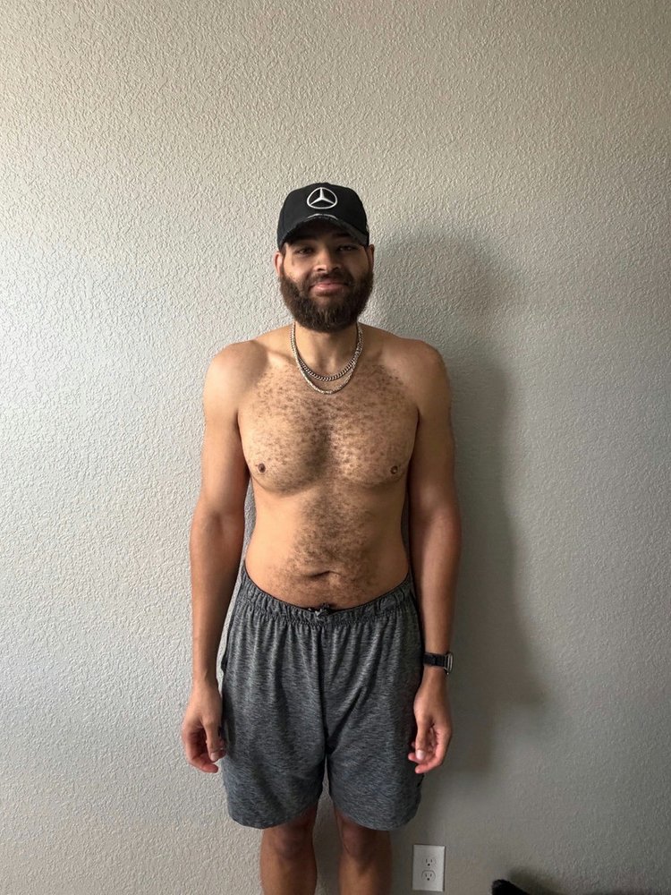 Client after coaching